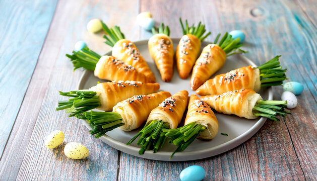 Festliches Essen zu Ostern 