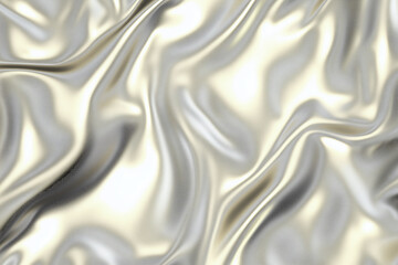 Fototapeta premium polished metallic platinum surface with gentle sparkles creates luxurious and elegant texture. smooth, reflective quality adds depth and sophistication to any design