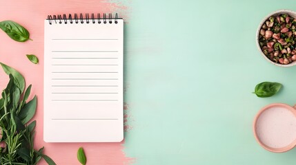 Weekly fitness planner with workout routines,meal prep ideas,and motivational affirmations