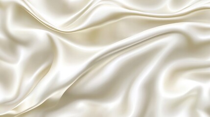 Stunning Cream Silk Fabric Texture - Exquisite Detail and Smooth Flow