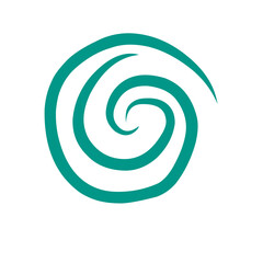 swirl abstract shape