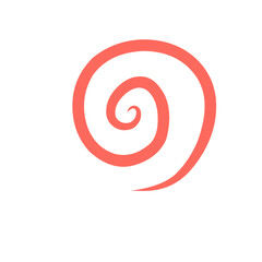 swirl abstract shape