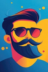 Fototapeta premium Modern Artist Illustration