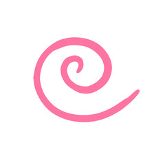 swirl abstract shape