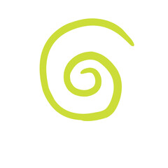 swirl abstract shape