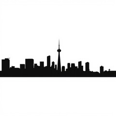 Modern vector city skyline silhouettes of major cities worldwide silhouetted skyline cityscape architecture illustration building city vector