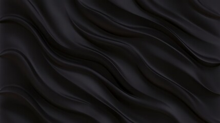 Obraz premium Stunning Black Fabric Texture: A Sophisticated and Elegant Design for Digital Art