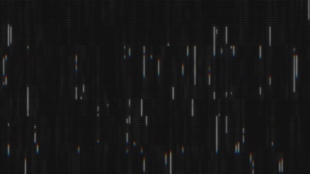 RGB Digital Glitch Matrix Background