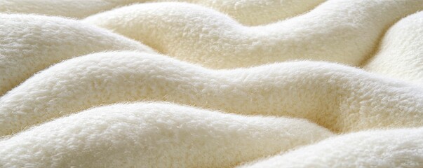 Soft fibers flowing gracefully across a surface, evoking a sense of motion and elegance that encourages touch and exploration of their texture.