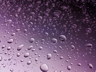 Background of drops on the surface