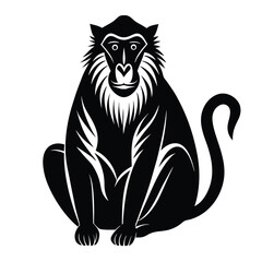 Monkey vector illustration