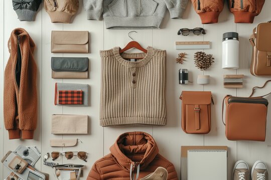 stylish layout of an e-commerce platform with trending items and emphasis on new arrivals