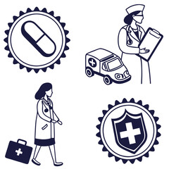 Medicine Icon Design, Medication Icon Design, Medical Icon Design, Medical Doctor Icon, Medicare Icon