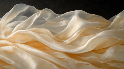 Obraz premium Silk & Lace: Luxurious Soft Textures