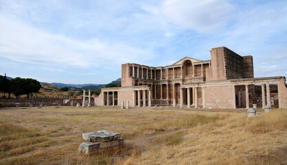 Sardes Ancient City in Manisa, Turkey.