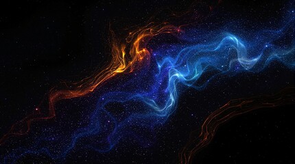 Obraz premium particle