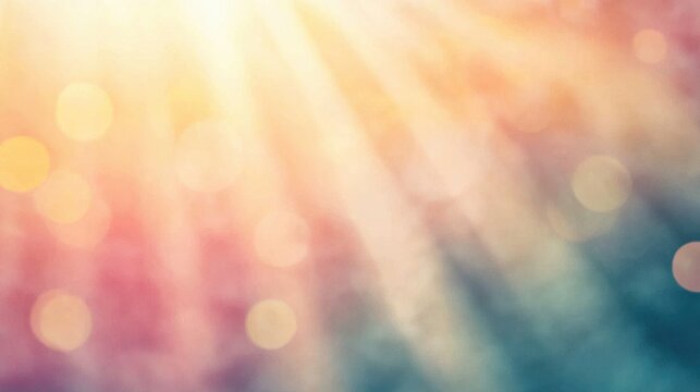 Radiant light burst nature scene abstract photography soft focus ethereal atmosphere serenity concept for tranquility