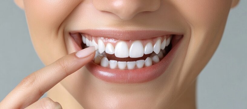 Radiant Smile: A Close-Up of Perfect Teeth and Gums