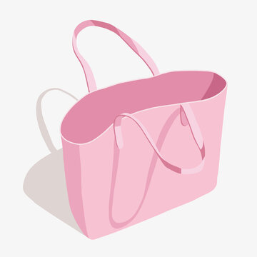 Trendy Pink Tote Bag