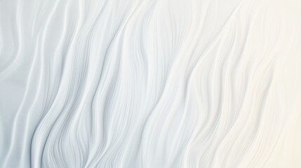 Fototapeta premium Elegant minimalist white wave textures for contemporary design concepts