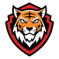 Panther Head Fierce Crest Logo – Powerful Animal Emblem Design