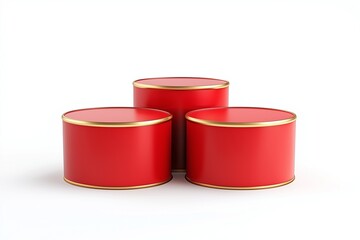 3d cartoon christmas theme product presentation podium