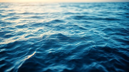 Obraz premium minimalistic sea surface background, water, wallpaper
