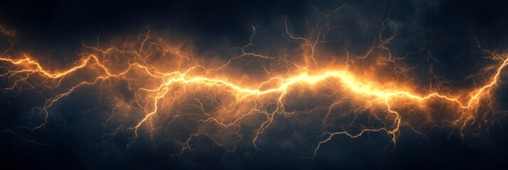 Fierce Lightning Storm: Dramatic Display of Nature's Power