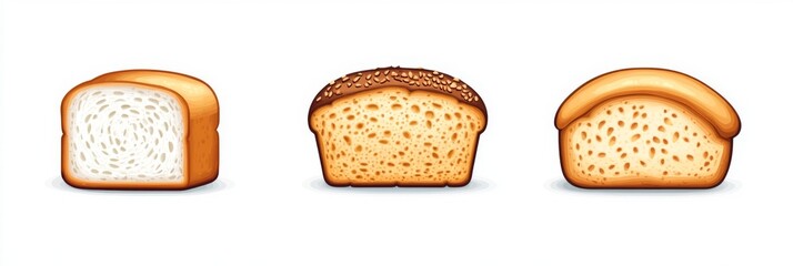 Aromatic Slices of Bread, a Delicious and Nutritious Food