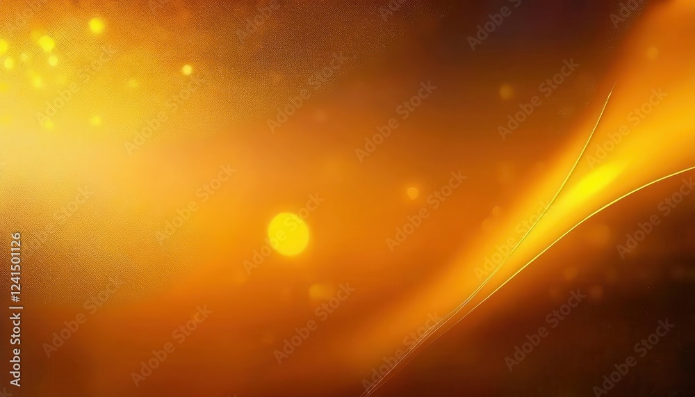 Aufkleber abstract golden light burst with glowing particles and smooth gradient, perfect for luxury backgroun