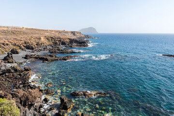 Coastline at Los Abrigos, Tenerife, Canary Islands