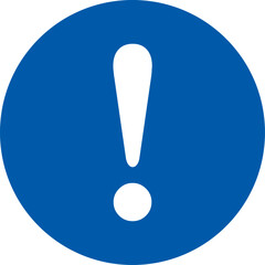 exclamation mark , warning or caution sign, attention is required to follow specific instructions or safety measure.