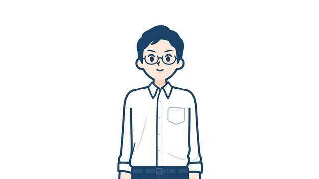 shirt teacher man_salute serious expression_with alpha channel.mov