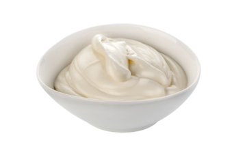 bowl of cream cheese