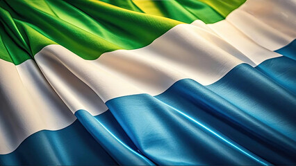 sierra leone flag for national Day or Independence Day of sierra leone