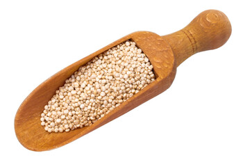 Pile of quinoa grain