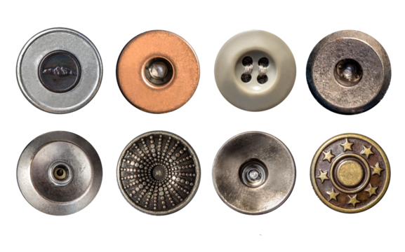 Various sewing buttons