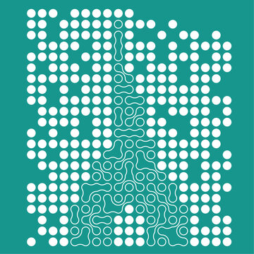 Dots Tower Illustration