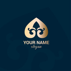 Abstract Kazakh Ethno Logo