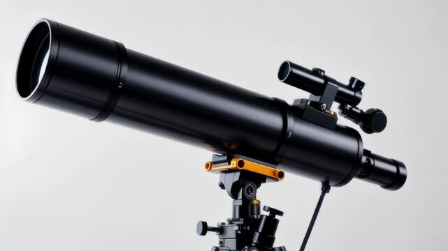 A Powerful Refracting Telescope Ready for Celestial Exploration