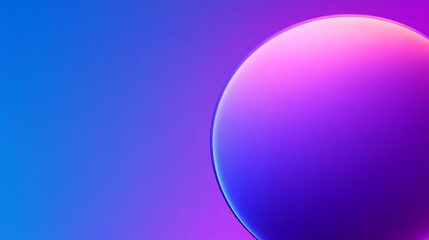 Fototapeta premium Abstract purple sphere gradient background