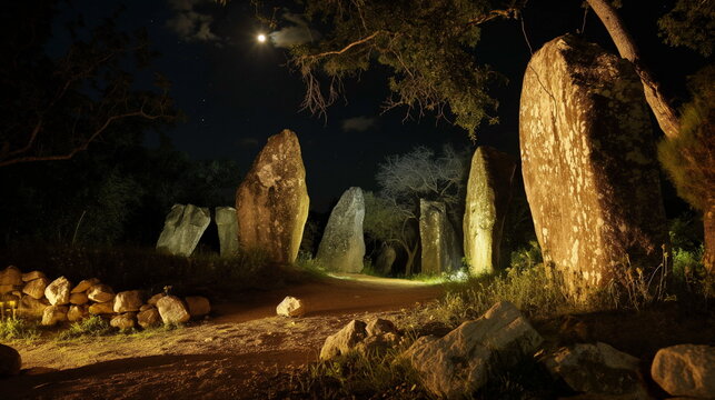 At night At night El Romerillo becomes a place of _001