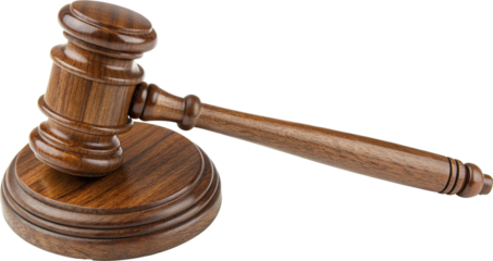 Justice's Wood Gavel