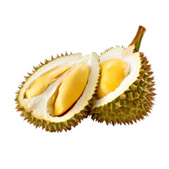 Obraz premium durian isolated on white background