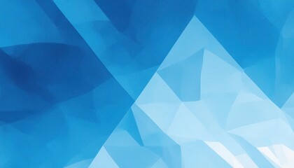 Obraz premium futuristic blue geometric pattern with abstract polygonal surface, modern architectural texture, digital technology background