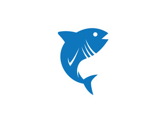 Tuna fish symbol design Vector illustration 