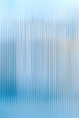 Obraz premium Abstract background with reeded ribbed glass effect texture