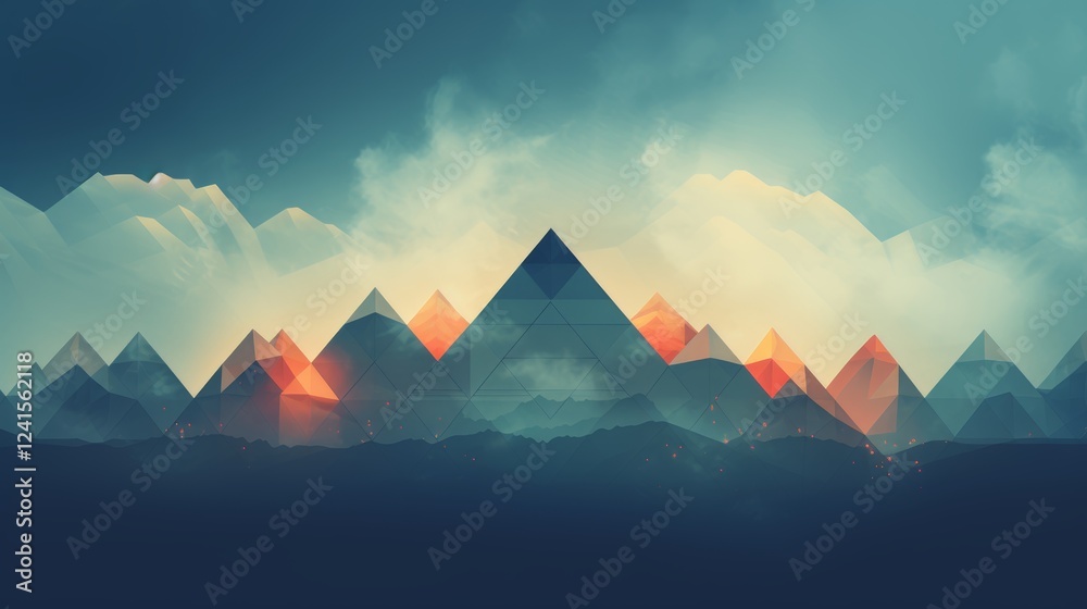 Poster minimalist textured background design with subtle lines and dots in modern colors for enhanced focus
