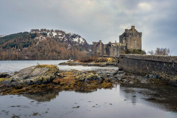 Eilean Donan Castle near Isle of Sky Scotland United Kingdom