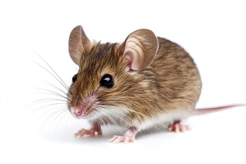 a mouse, isolated on white background 